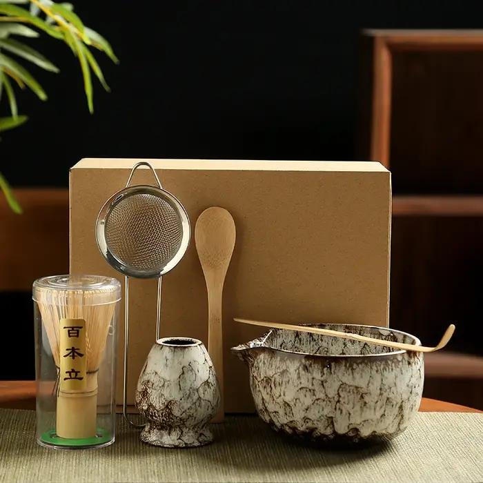 Service à thé Matcha japonais