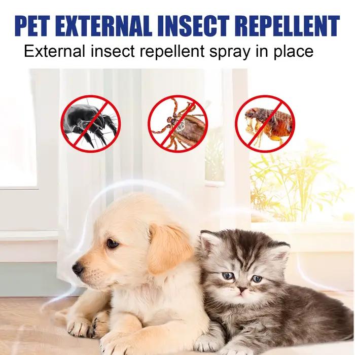 Gouttes anti-puces haut de gamme pour animaux de compagnie 60 ml – Contre les puces
