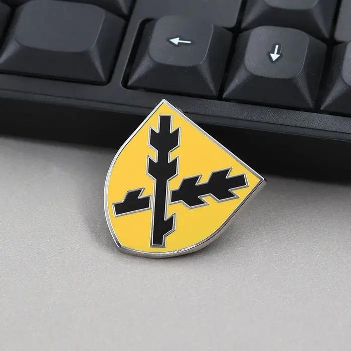 Broche Écusson de Leipa de Kingdom Come Deliverance - Épinglette en émail du blason de Sir Hans Capon