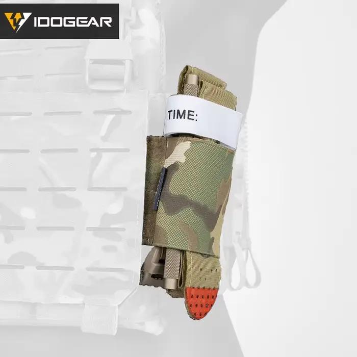 Étui porte-tourniquet IDOGEAR TA Hunting 2 pièces - Kit premier secours léger 3581 pour chasse