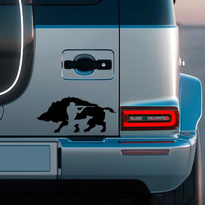 Autocollant de voiture Creative Hunting Interface Boar Applique
