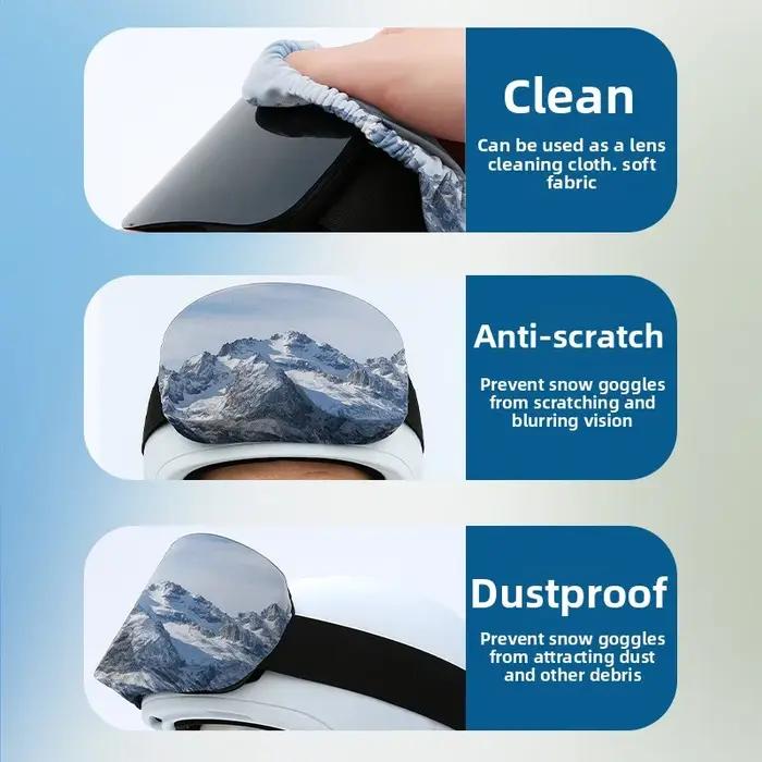 Housse de protection pour lunettes de Ski