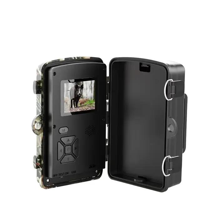 Caméra de chasse H1 pour observation nocturne infrarouge résistante aux intempéries et surveillance de la faune en plein air