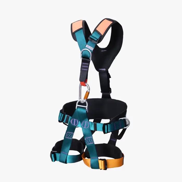 Harnais de sécurité pour le travail à haute altitude, ceinture de sécurité pour tout le corps à 5 points, équipement de sauvetage pour l'escalade en plein air et l'alpinisme