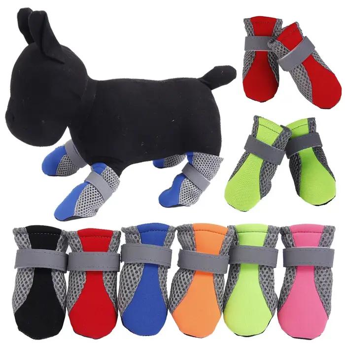Chaussures pour animaux de compagnie chiot extérieur fond souple pour chat Chihuahua bottes de pluie bottes imperméables Perros Mascotas Botas Sapato Para Cachorro