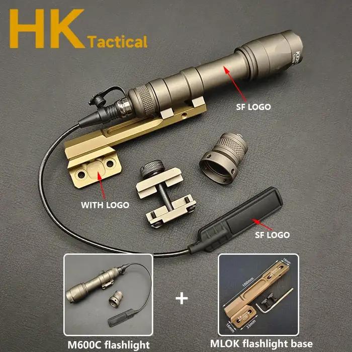 Tactique SF M600C M600 armes lumière lanterne fusil lampe de poche LED Surefir M300 Scout