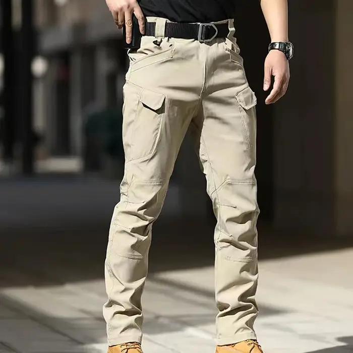 Pantalon cargo tactique Softshell pour hommes