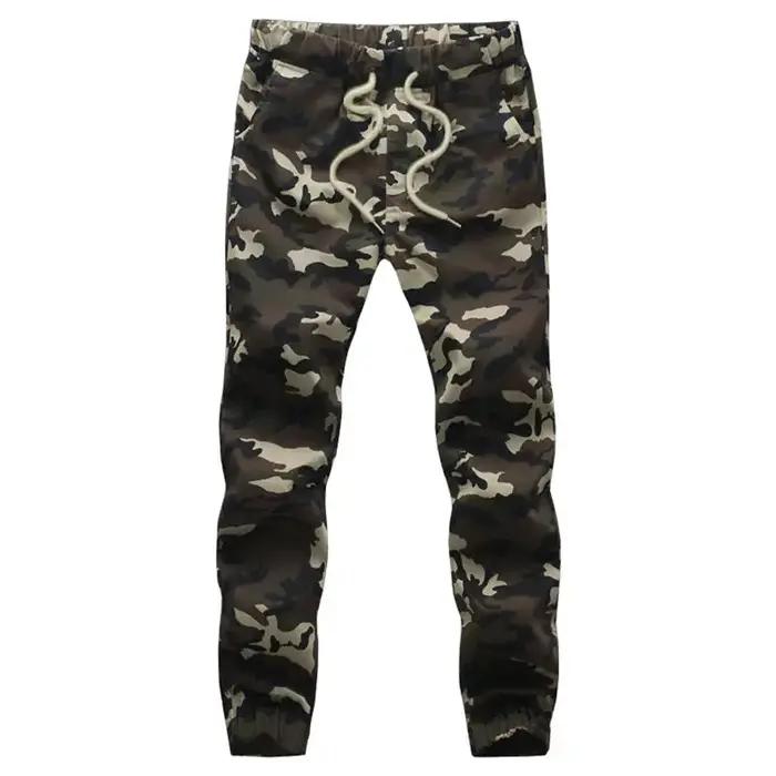 Pantalon cargo camouflage coton loose confortable 2025 - Jogger militaire chasse homme