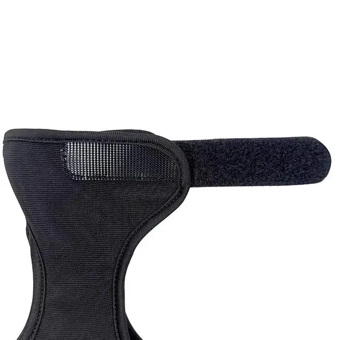Gants de tir outdoor en cuir 3 doigts - Protection anti-dérapage pour chasse et tir à l'arc - Confort respirant