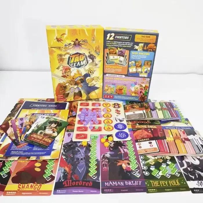 Tag Team - Jeu de cartes | duel rapide, rebondissements inattendus et actions spectaculaires | Jeux de construction de stratégies tactiques