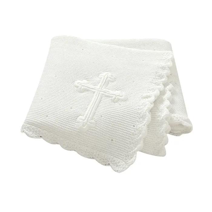 Couvertures de baptême pour bébé
