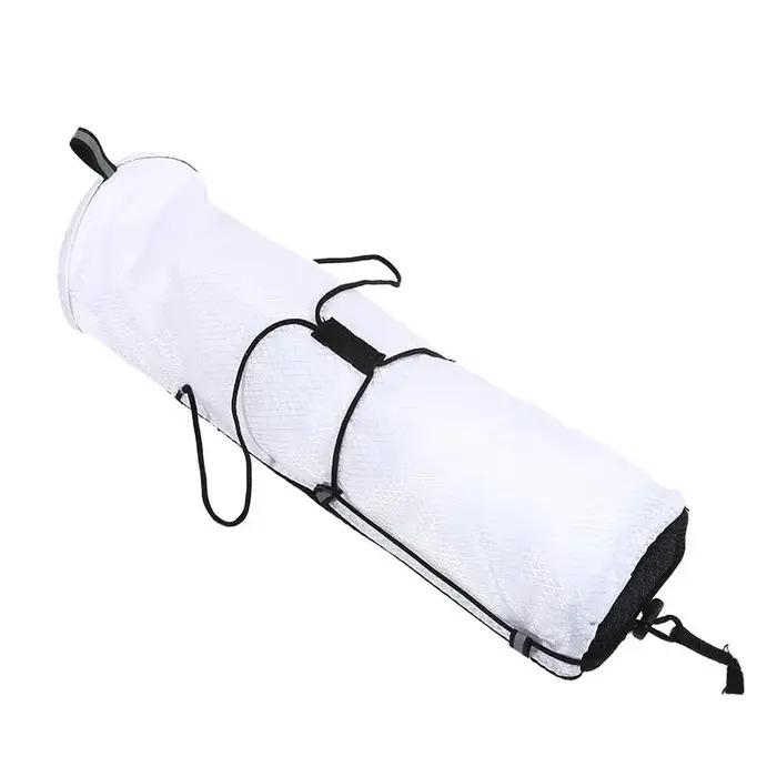 Sac de transport léger imperméable pour bâtons de randonnée design Fish Bone Pocket Opening Tightening adaptable gilets sacs à dos cannes occassions spéciales randonnée alpinisme