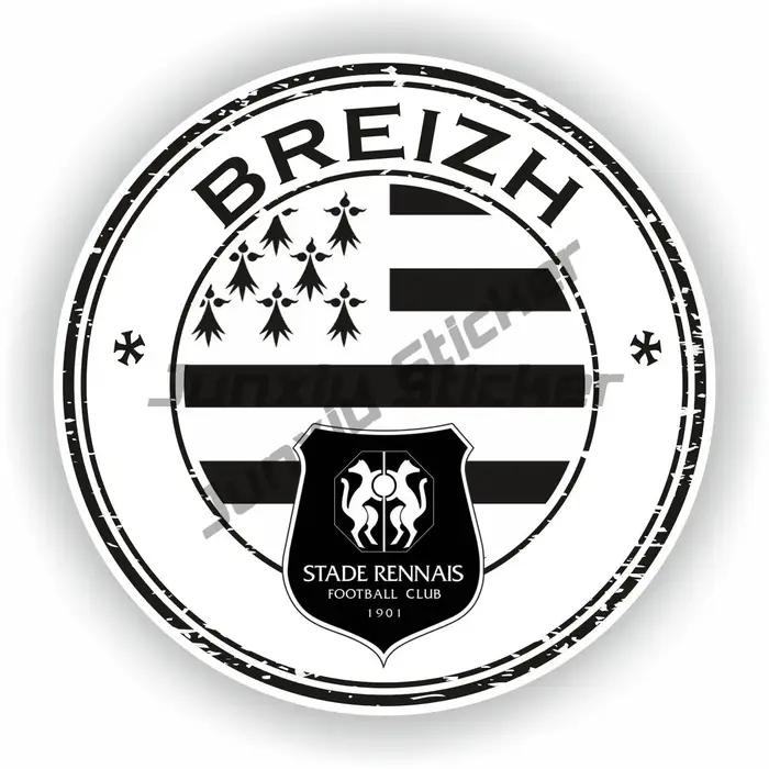 Autocollants étanches en vinyle avec emblème France Blason Feel