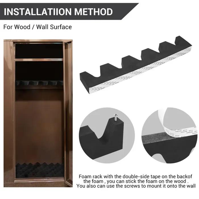 Support de rangement pour fusils à 5 fentes
