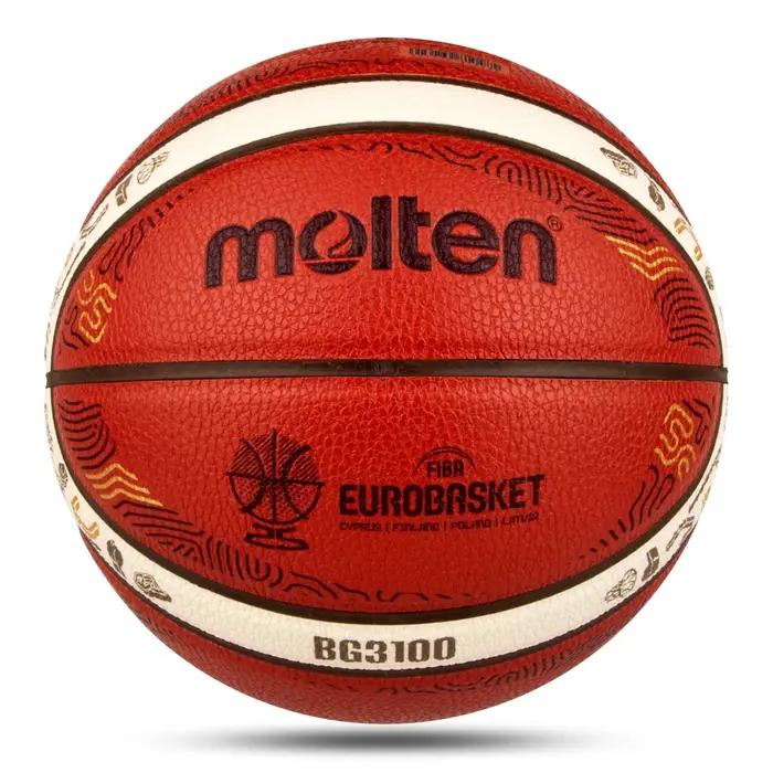 2025 Fusten Basketball taille officielle 7/6/5 PU matériel intérieur extérieur hommes balle entraînement Match jeu équipe Original Baloncesto