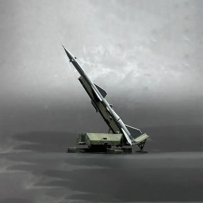 Modèle de char en plastique à l'échelle 1:144, série de missiles de défense aérienne Sam, collection, décoration, jouet, cadeau, souvenir, objet de présentation