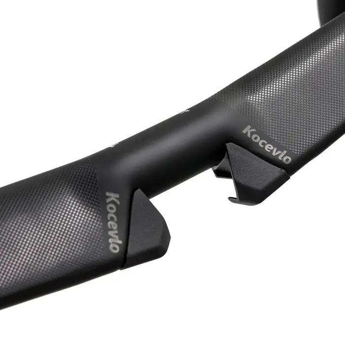 Guidon de vélo de route entièrement en Fiber de carbone T1000, guidon de vélo de sport, barre de chu
