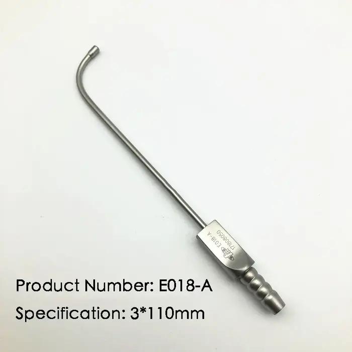 Tube d'aspiration sinus maxillaire frontal supérieur acier inoxydable pour une respiration fluide et dégagée occaions spéciales bien-être santé respiratoire