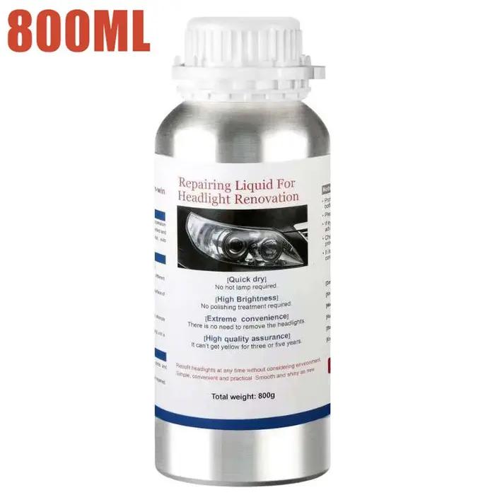 Fluide de réparation de phares de voiture 800ML
