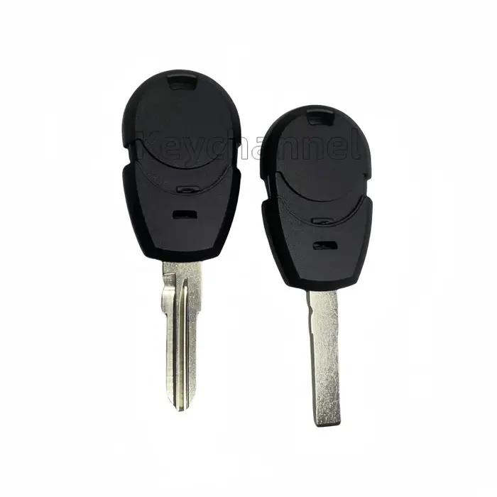 5/10 pièces Tête de clé transpondeur de rechange pour véhicule sans puce pour Fiat Positron EX300 av