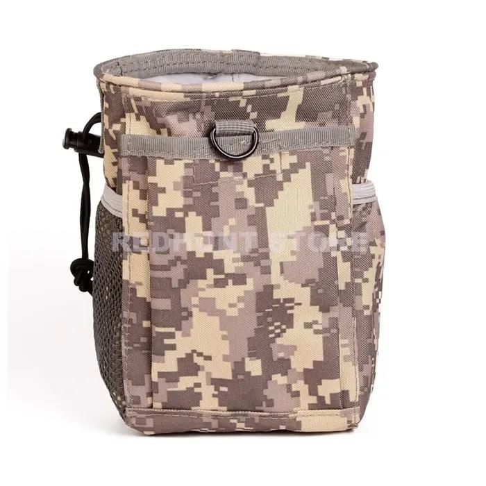Pochette tactique Molle à cordon de serrage pour magazines, ceinture utilitaire réglable, étui de ha