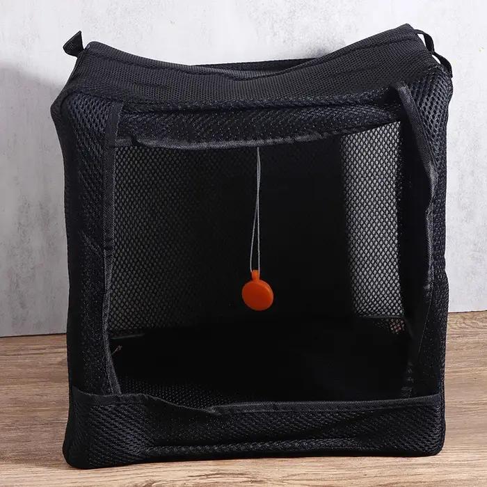 Boîte de cible d'entraînement de tir à fronde 30x30CM, boîte de cible pliable, étui silencieux, outi