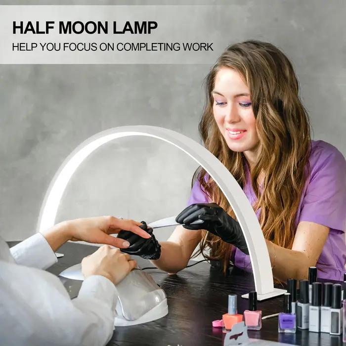 Lampe de remplissage d'arc d'ongle d'aviation de LED, gradation tricolore, portable, beauté, travail