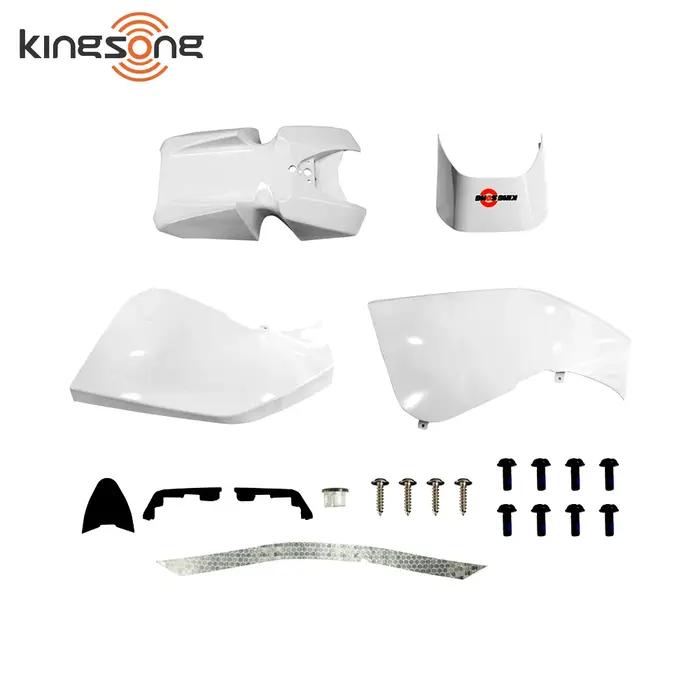 Kit de coque de protection en plastique noir et blanc pour KingSong S18/S18 Pro/S18 Pro+ – Pièce de
