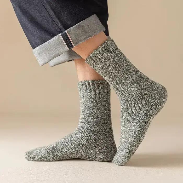 Chaussettes chasse hiver laine mérinos homme super épaisses chaudes antigel qualité premium