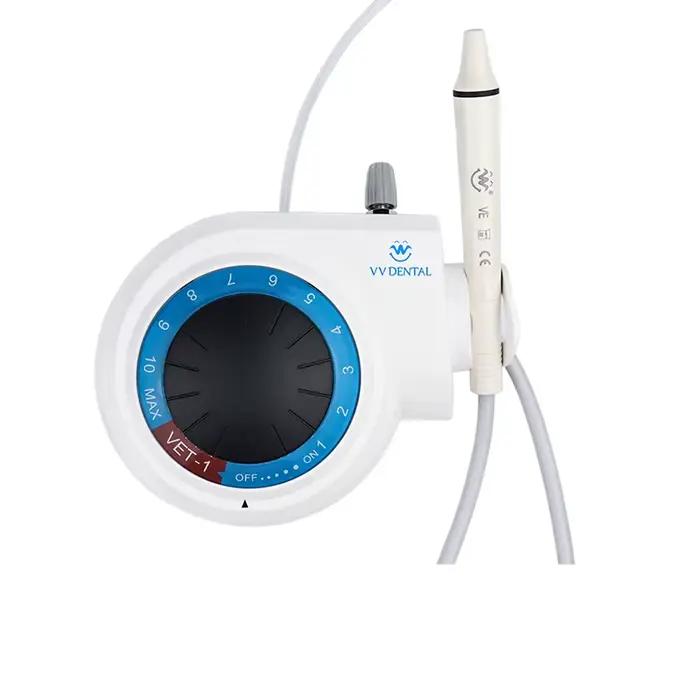 Pièce à main de détartreur dentaire ultrasonique VET-1 pour nettoyage dentaire professionnel en cabinet, avec puissance réglable et autoclavage
