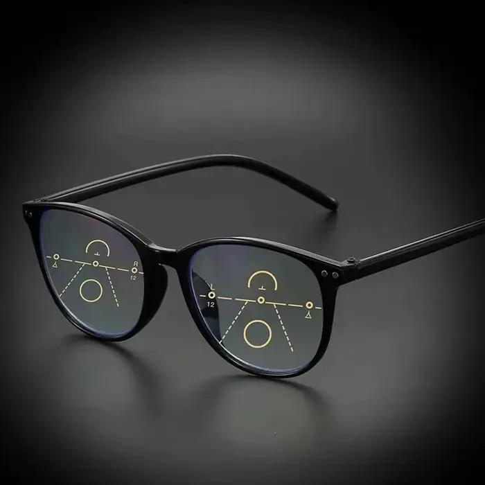 Lunettes de lecture multifocales progressives 3 en 1 pour femmes, faciles à regarder de loin et de p