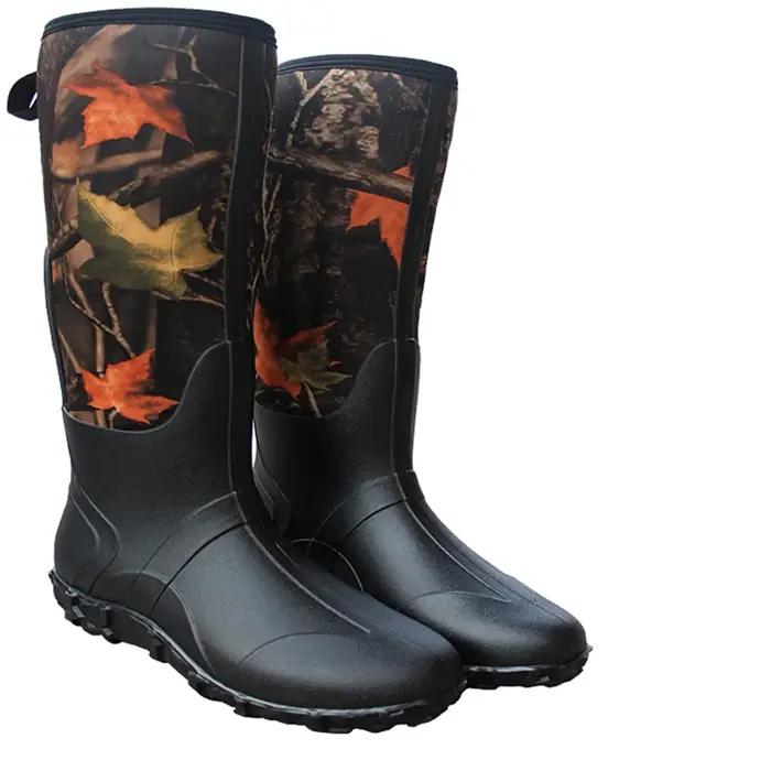 Bottes de chasse montantes en néoprène pour hommes