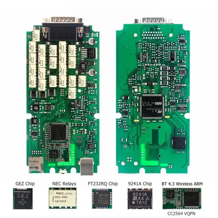 A + qualité V2021.11 V2020.23 Multidiag Pro + VD150 carte PCB unique TCS Pro Scanner lecteur de Code