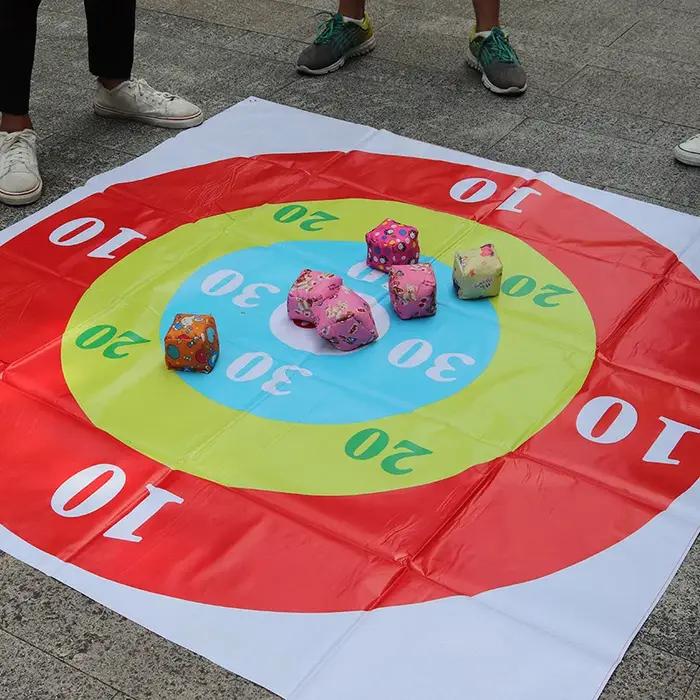 Jeu de fléchettes à lancer pour adultes et enfants, jeux de construction d'équipe pour le travail, sports de plein air, fête amusante, faveurs de carnaval, grand