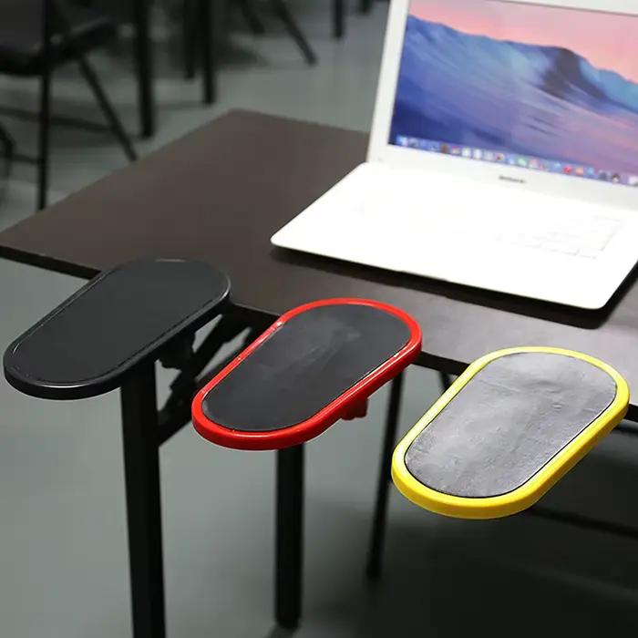 Support de poignet ergonomique réglable pour clavier, rallonge d'accoudoir d'ordinateur, support de tapis de souris rotatif, bureau