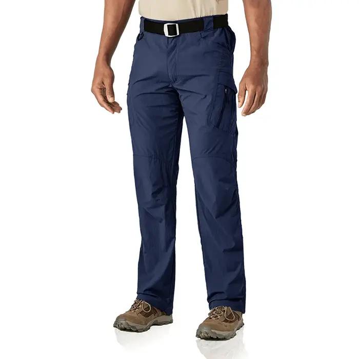 Pantalon cargo TACVASEN léger été homme style safari à séchage rapide pour randonnée et activités extérieures