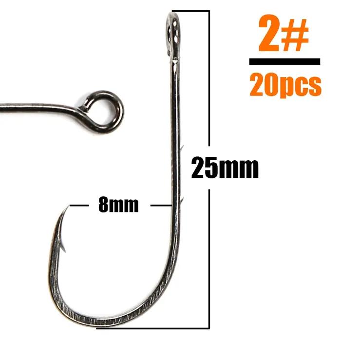 B & U-Hameçon de pêche Big Eye