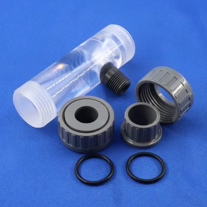 Nouveau système d'irrigation d'injecteur d'eau acrylique Transparent PMMA mélangeur d'engrais Ventur