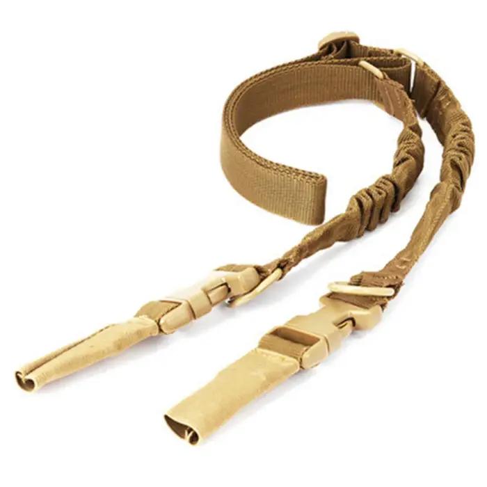 Ceinture de chasse pour pistolets Shot en nylon imperméable avec boucle en bec d'aigle en acier pour hommes occasions de chasse et plein air