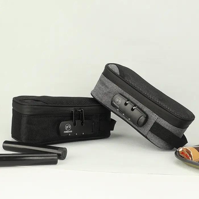 FIREDOG-Sac pour pipe à fumer avec étui à bouteille BLOLock, Odeur Verde, Pot