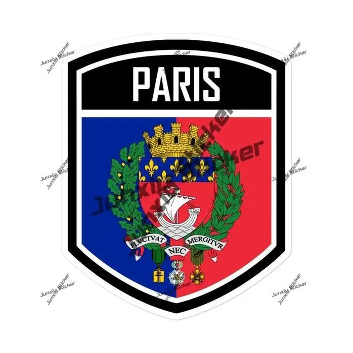Autocollants emblème drapeau Paris France