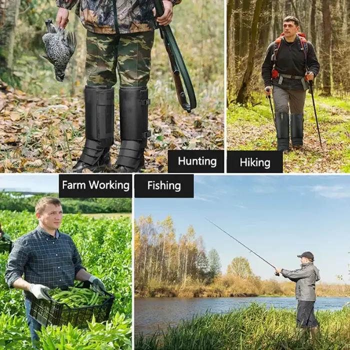 Guêtres Anti-morsure de serpent pour la chasse en plein air