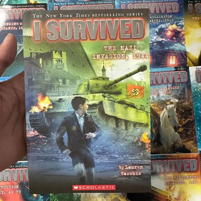 22 livres/ensemble j'ai survécu livres de lecture anglais histoire des catastrophes survie roman Guide d'évasion