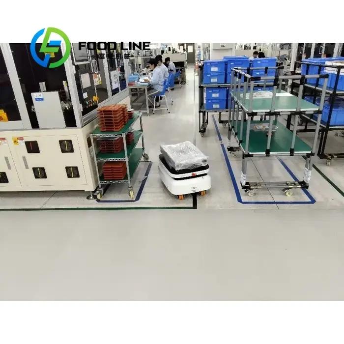 Robot de livraison MC-1112 en acier inoxydable pour la gestion automatisée des stocks et la manipulation de charges lourdes dans les entrepôts industriels et les ateliers