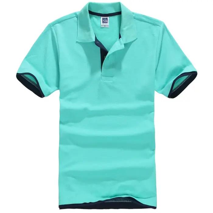Polo à revers en coton pour Homme, maillot de Golf, Tennis, été, 3XL