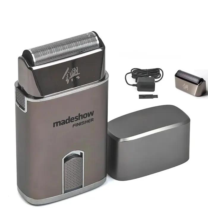 Nouveau Madeshow M7 métal rasoir électrique 8000 tr/min lame de lévitation magnétique professionnelle barbier barbe chau