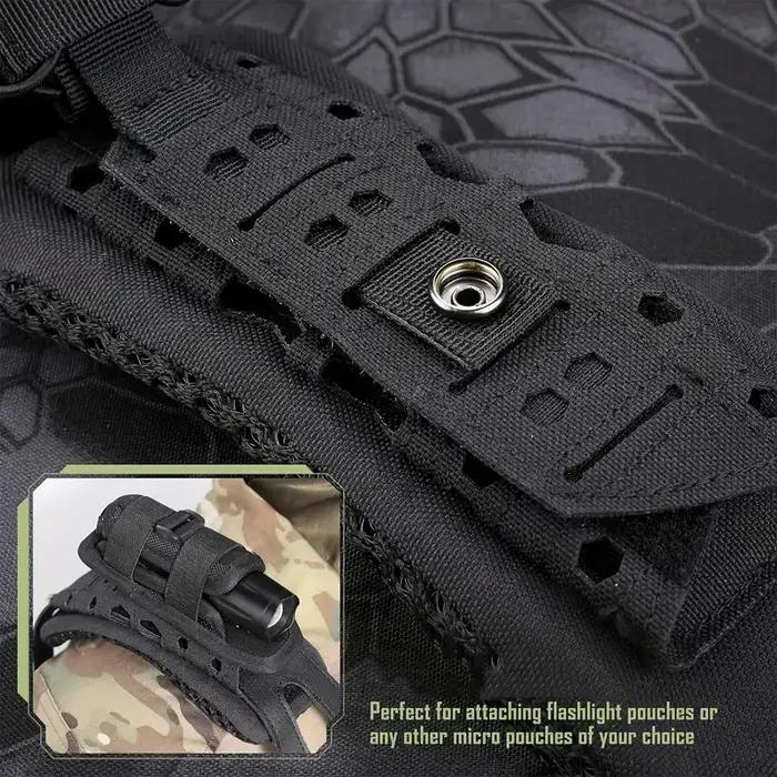 Coussinet d'épaule tactique respirant anti-dérapage pour fusil de chasse et carabine