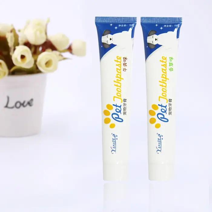 Dentifrice enzymatique pour chiens réduction tartre plaque naturellement comestible pour une bouche fraiche et saine