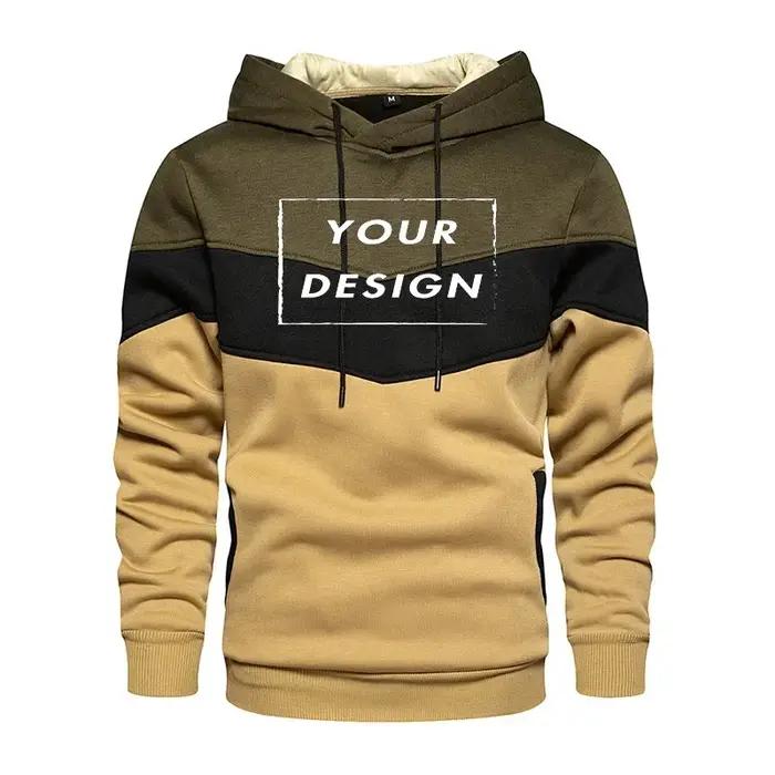 Logo d'équipe personnalisé pour sport, sweat à capuche de l'équipe trois documents printemps et auto