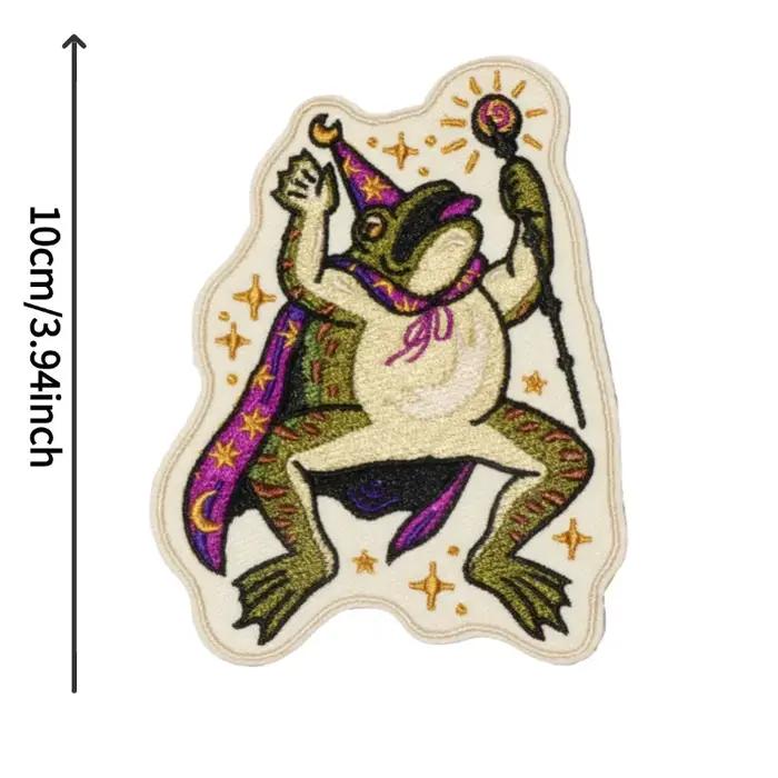 Patch brodé crapaud assistant